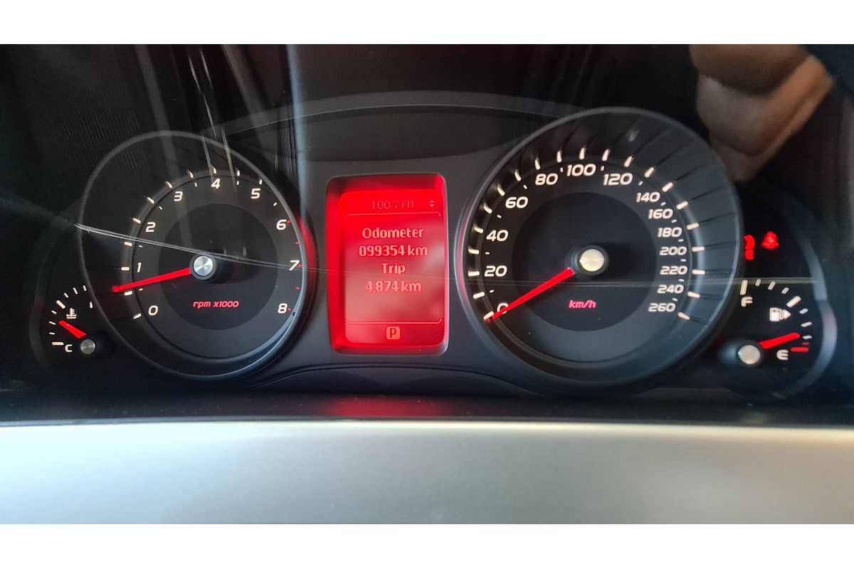 2012 Holden Ute SV6 Z Series VE Series II Rear Wheel Drive