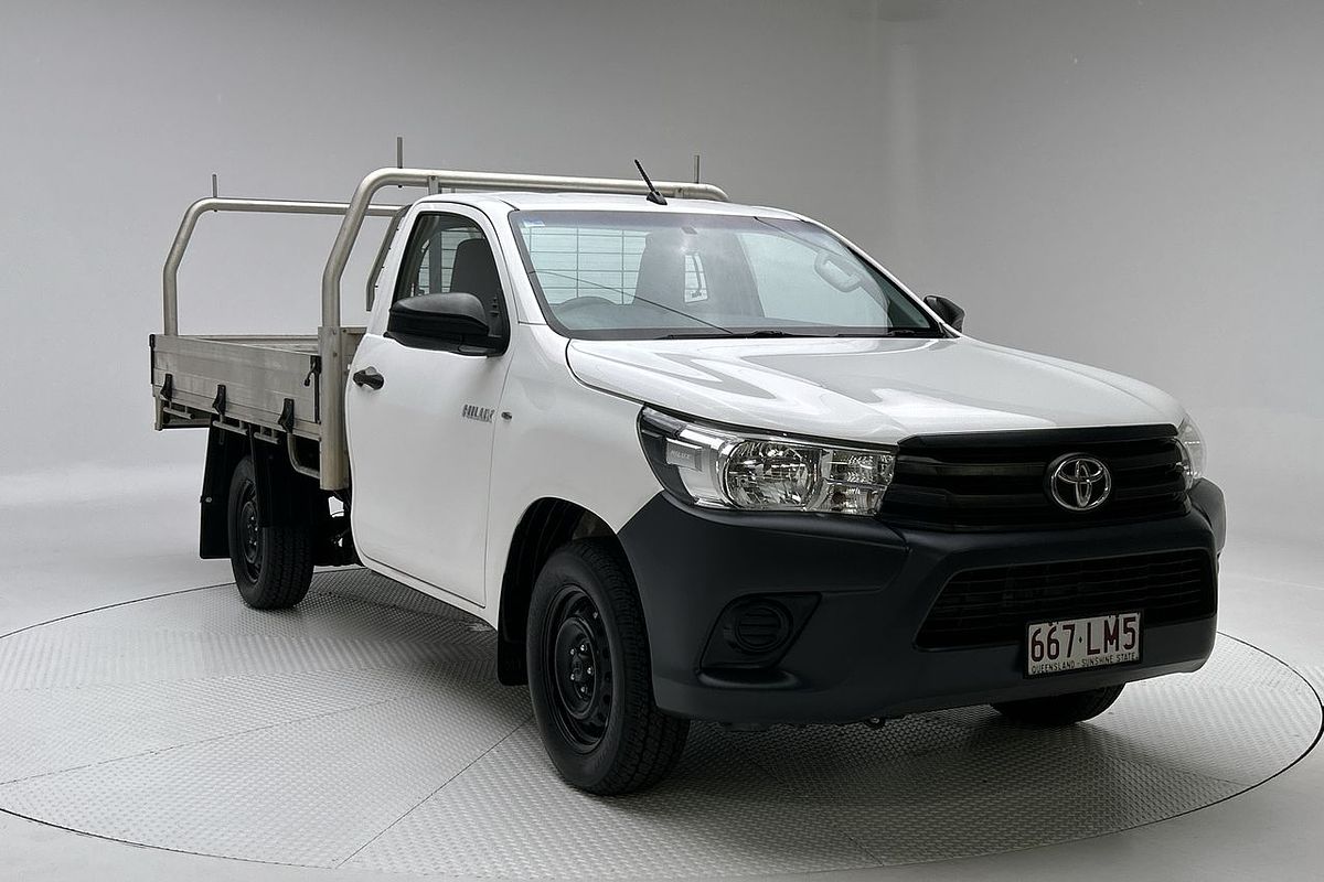 2017 Toyota Hilux Workmate TGN121R Rear Wheel Drive
