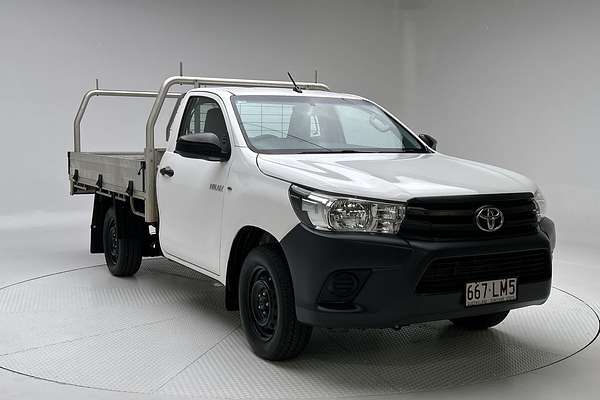 2017 Toyota Hilux Workmate TGN121R Rear Wheel Drive