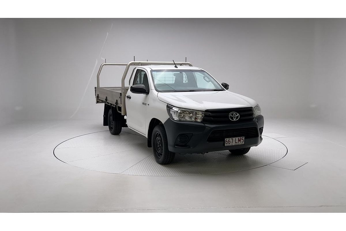 2017 Toyota Hilux Workmate TGN121R Rear Wheel Drive