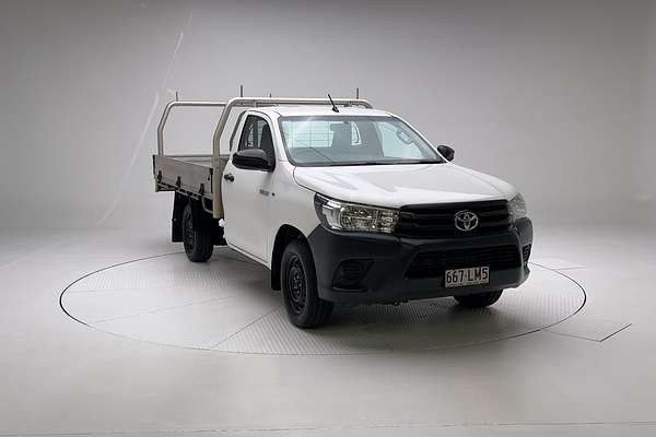 2017 Toyota Hilux Workmate TGN121R Rear Wheel Drive