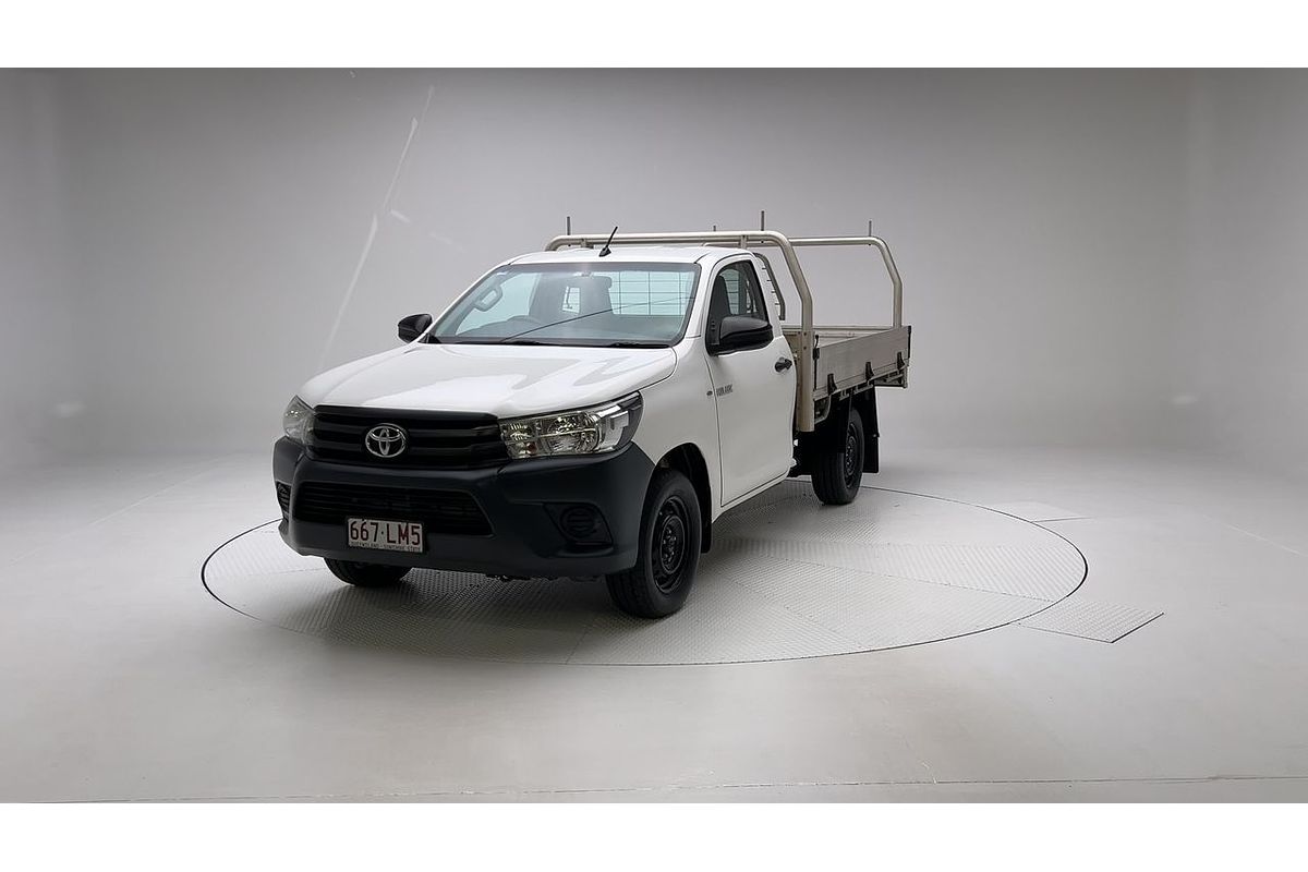 2017 Toyota Hilux Workmate TGN121R Rear Wheel Drive