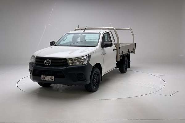 2017 Toyota Hilux Workmate TGN121R Rear Wheel Drive