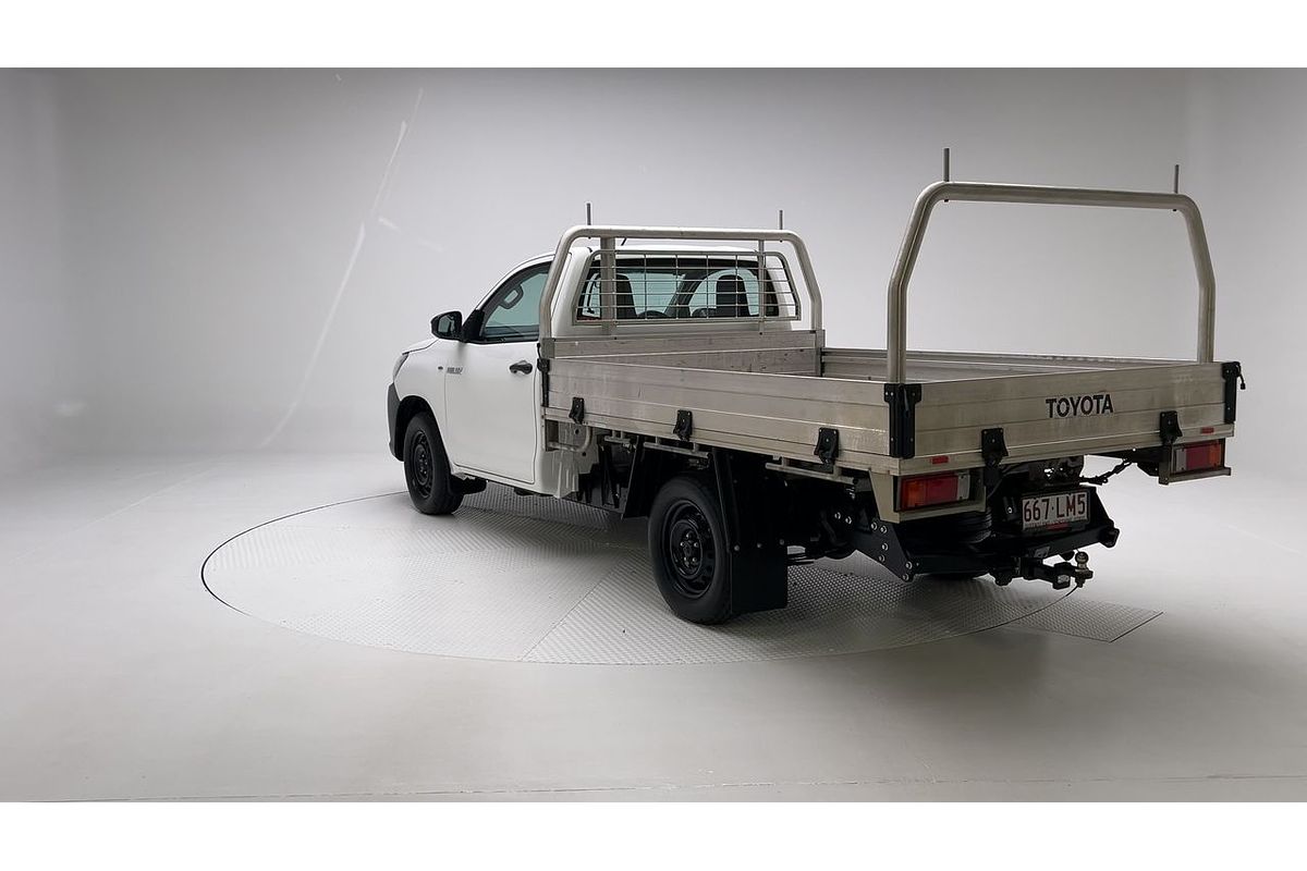 2017 Toyota Hilux Workmate TGN121R Rear Wheel Drive