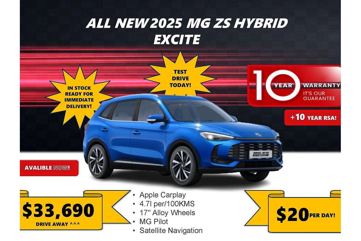 2024 MG ZS Excite Hybrid+ ZS32