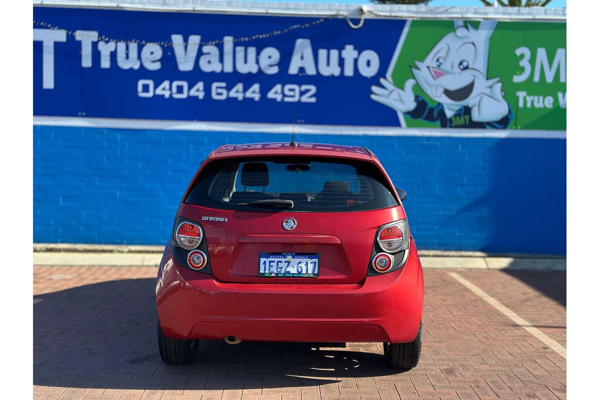 2011 Holden Barina  TM