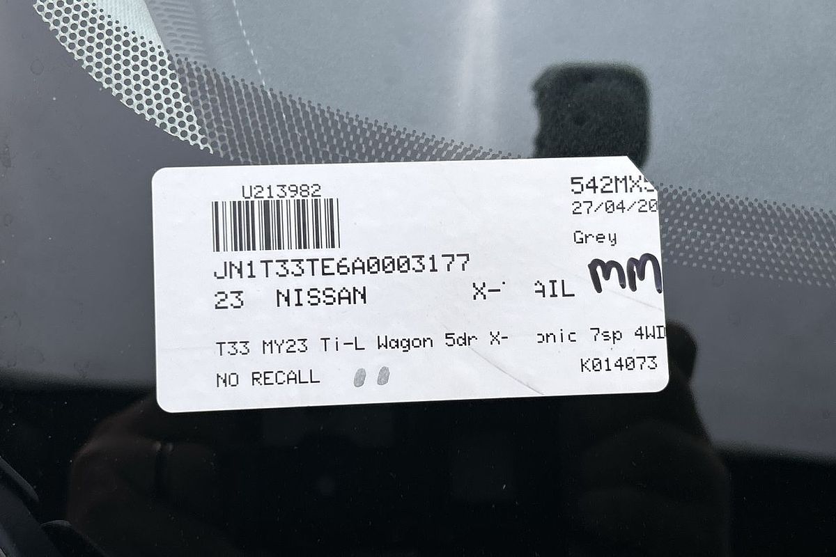 2023 Nissan X-TRAIL Ti-L T33