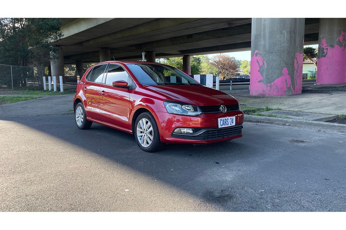2016 Volkswagen Polo 81TSI Comfortline 6R