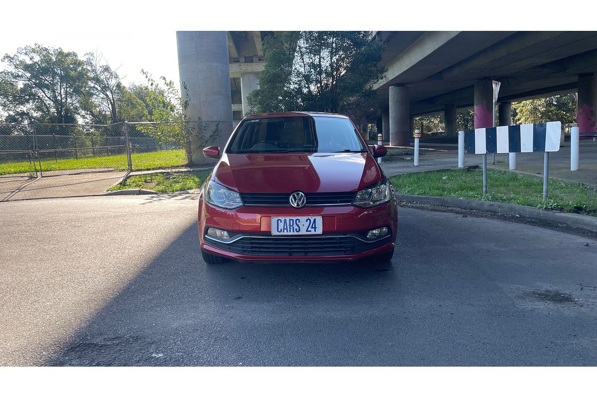 2016 Volkswagen Polo 81TSI Comfortline 6R