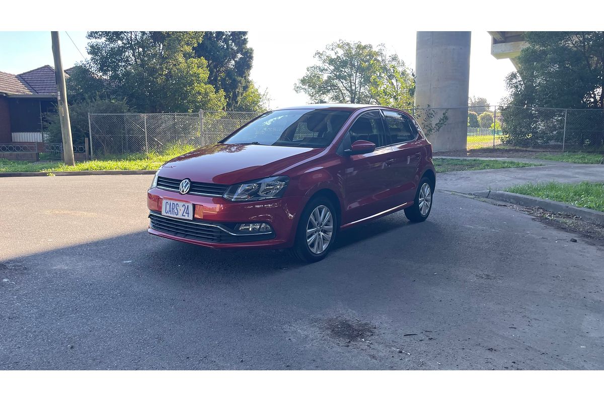2016 Volkswagen Polo 81TSI Comfortline 6R