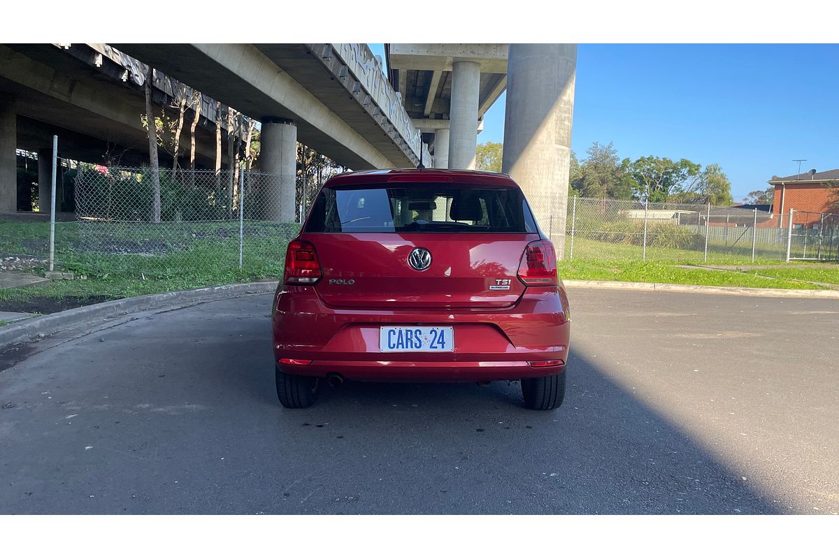 2016 Volkswagen Polo 81TSI Comfortline 6R