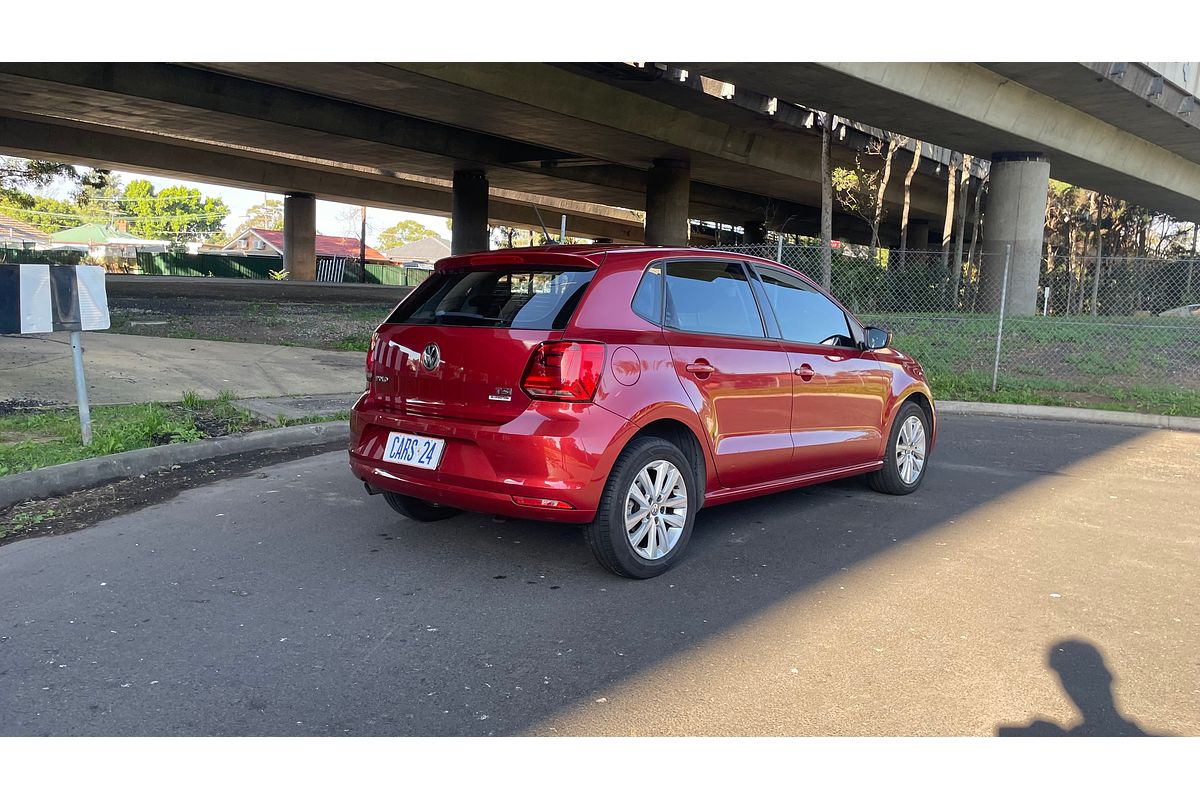 2016 Volkswagen Polo 81TSI Comfortline 6R