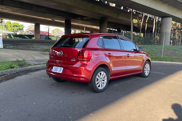 2016 Volkswagen Polo 81TSI Comfortline 6R