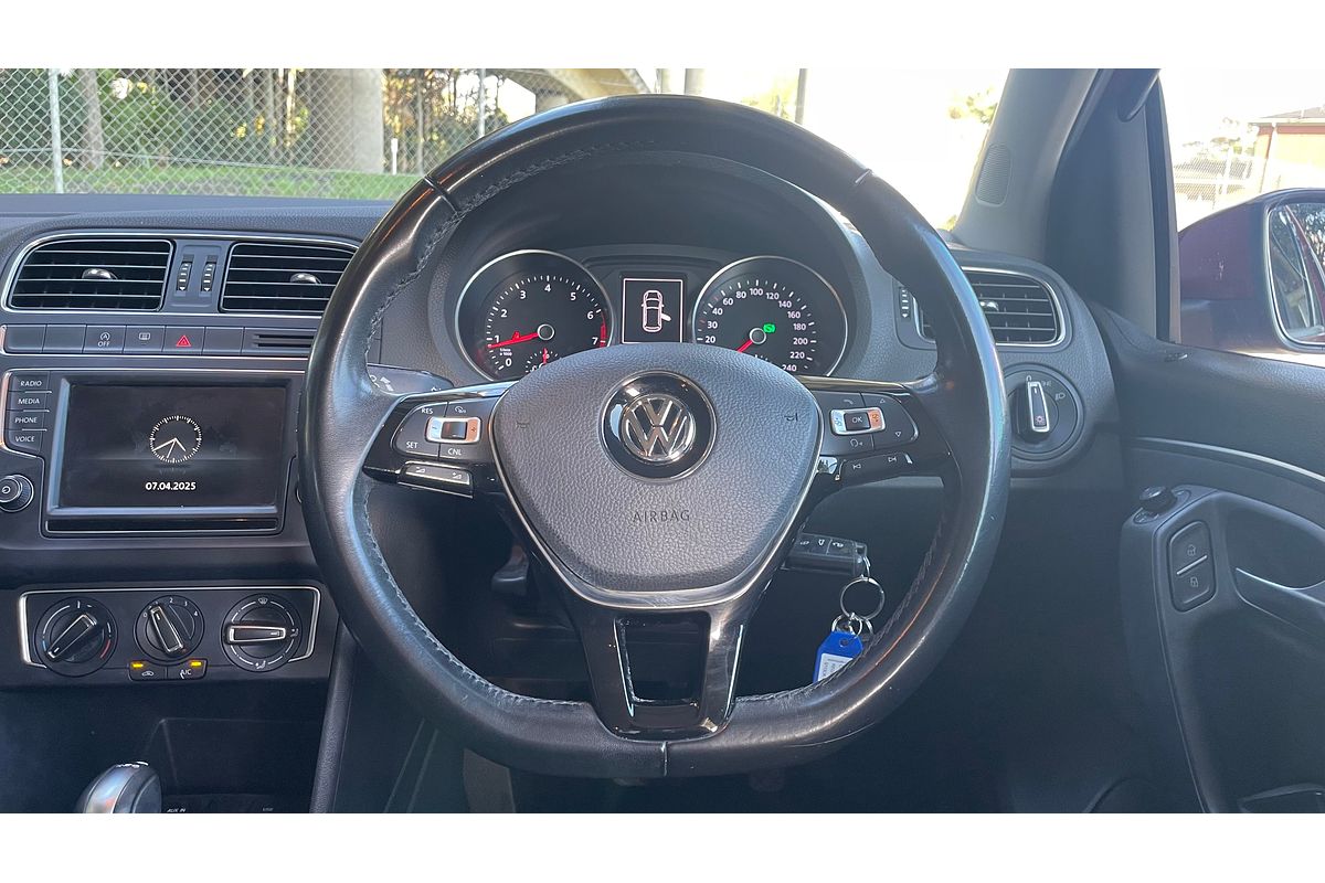 2016 Volkswagen Polo 81TSI Comfortline 6R