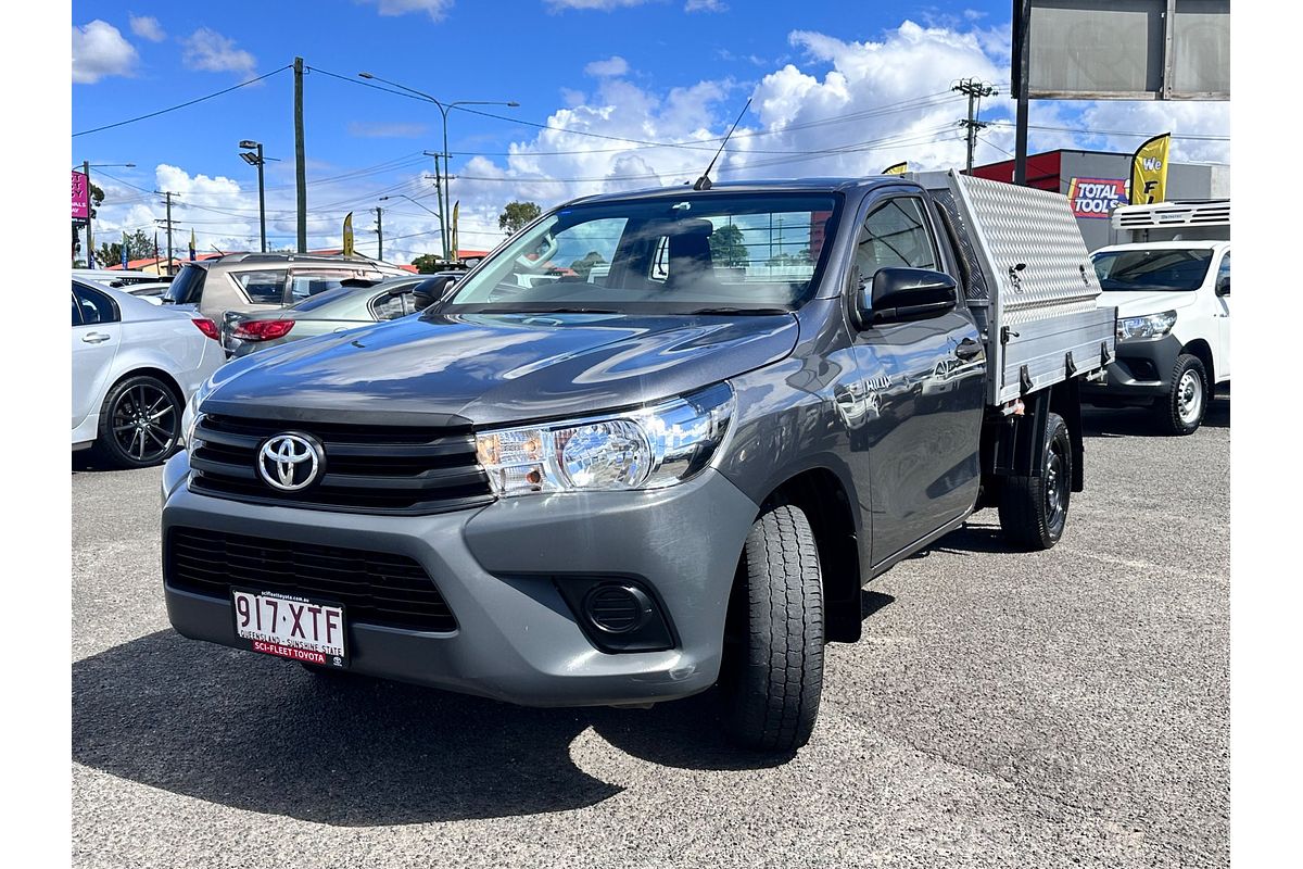 2017 Toyota Hilux Workmate TGN121R Rear Wheel Drive