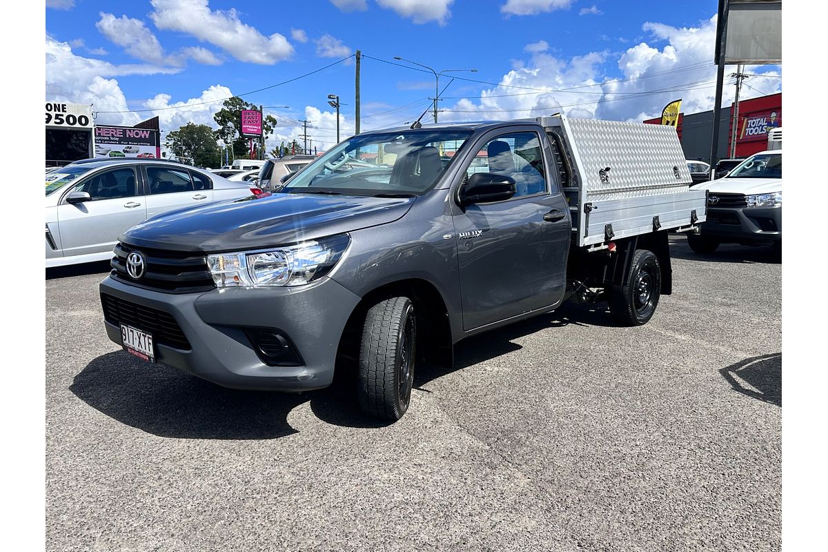 2017 Toyota Hilux Workmate TGN121R Rear Wheel Drive
