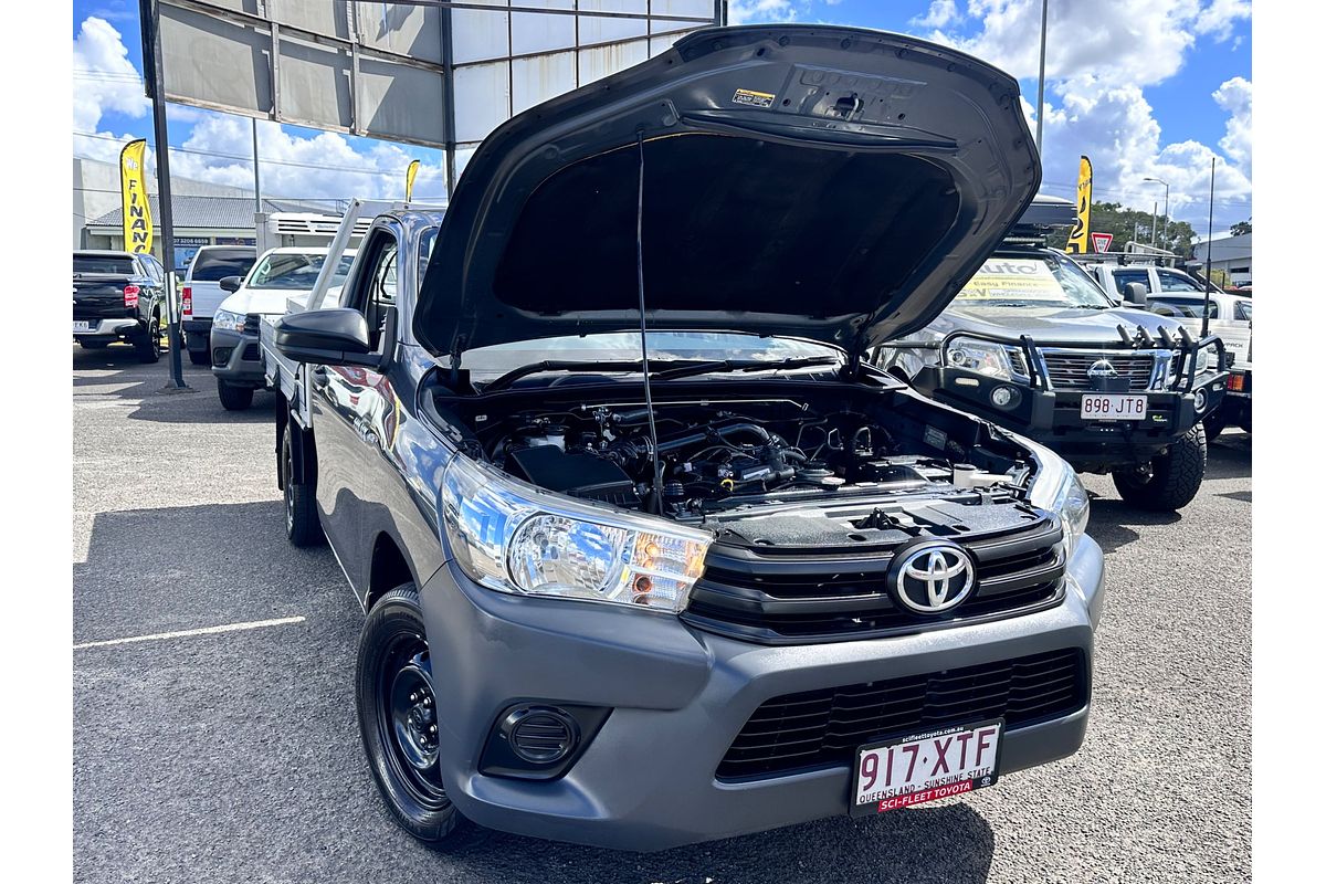 2017 Toyota Hilux Workmate TGN121R Rear Wheel Drive