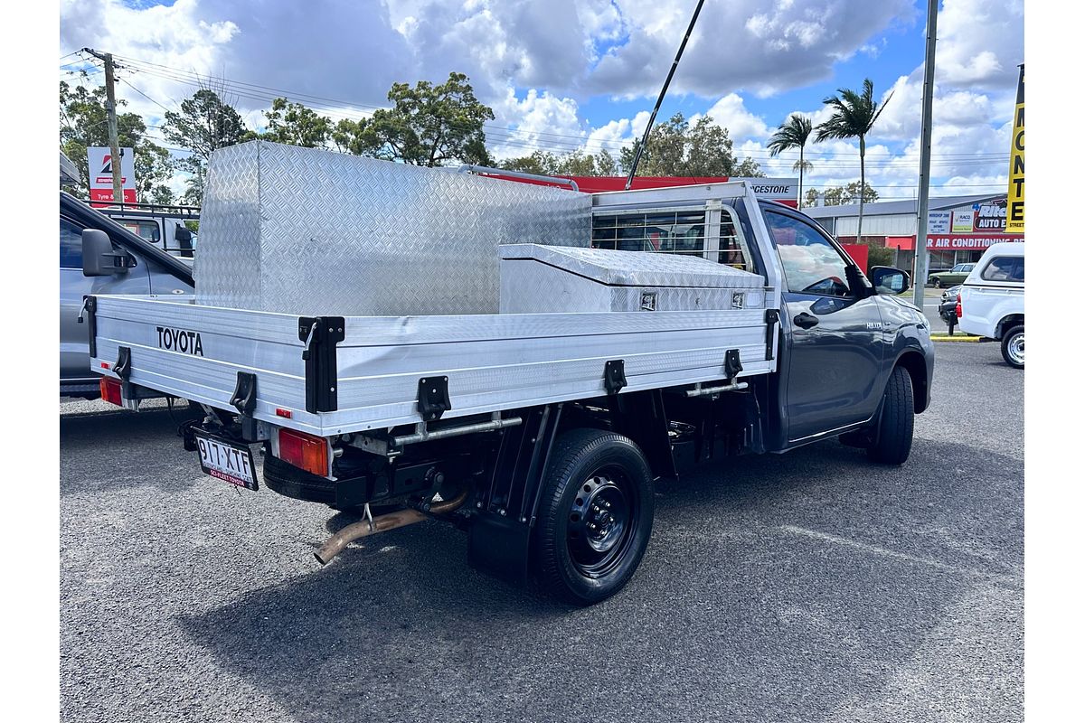 2017 Toyota Hilux Workmate TGN121R Rear Wheel Drive