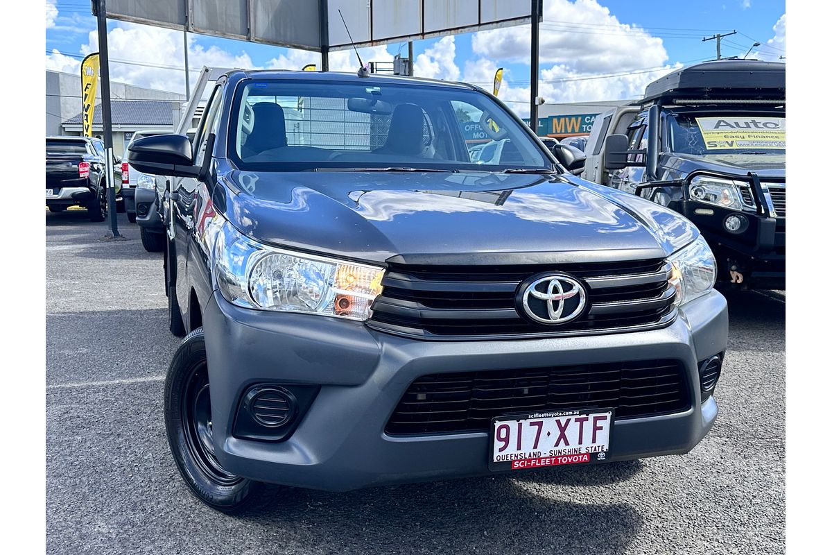 2017 Toyota Hilux Workmate TGN121R Rear Wheel Drive