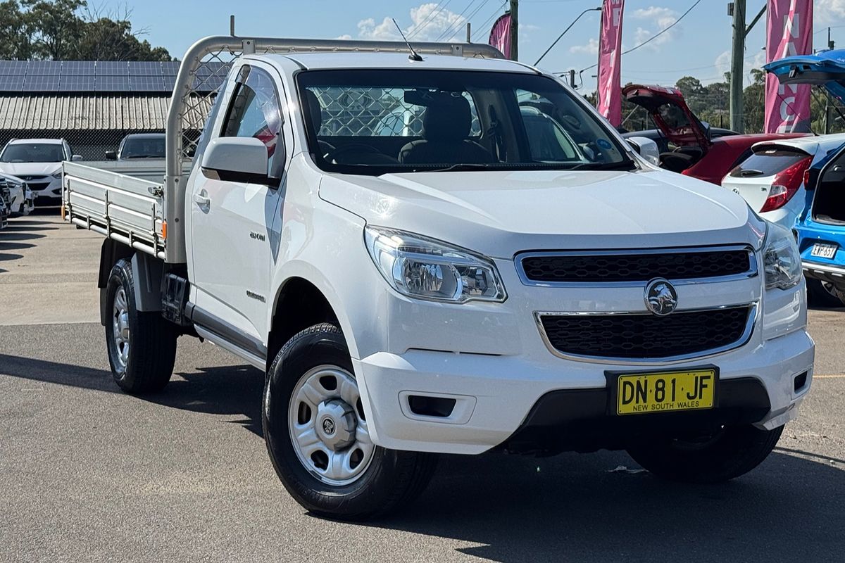 2014 Holden Colorado LX RG Rear Wheel Drive
