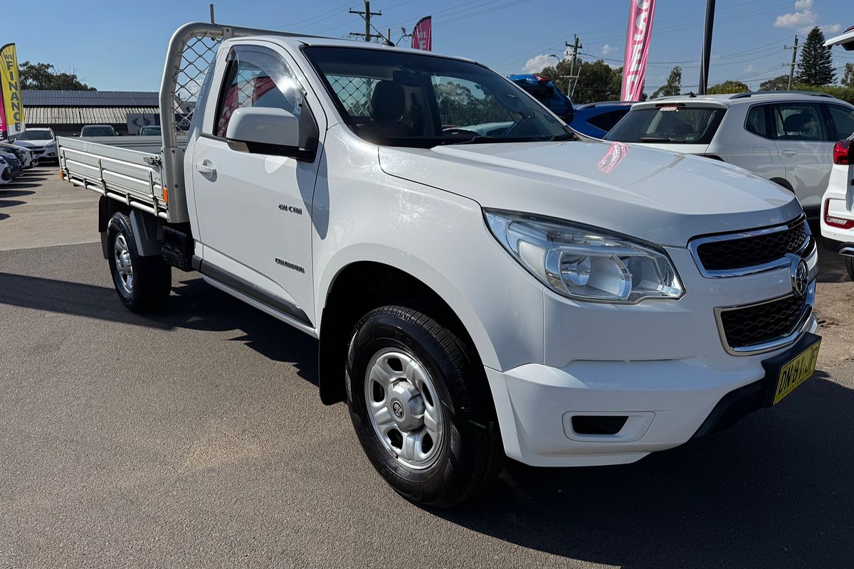 2014 Holden Colorado LX RG Rear Wheel Drive