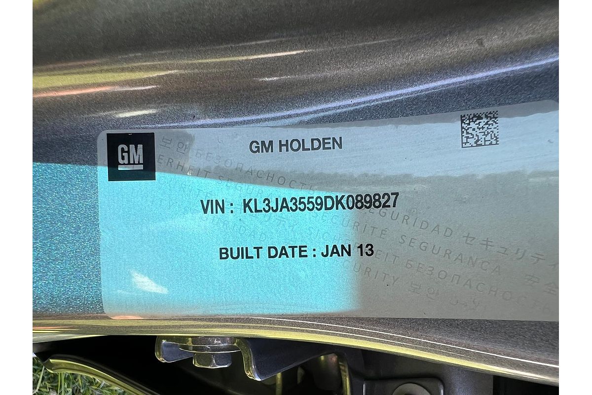2013 Holden Cruze CD JH Series II