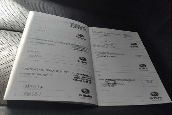 2012 Subaru Liberty 2.5i 5GEN