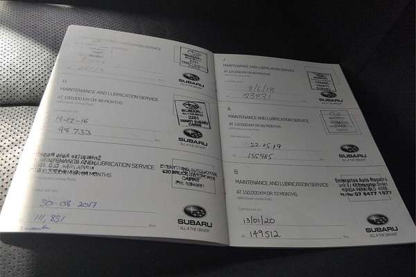 2012 Subaru Liberty 2.5i 5GEN