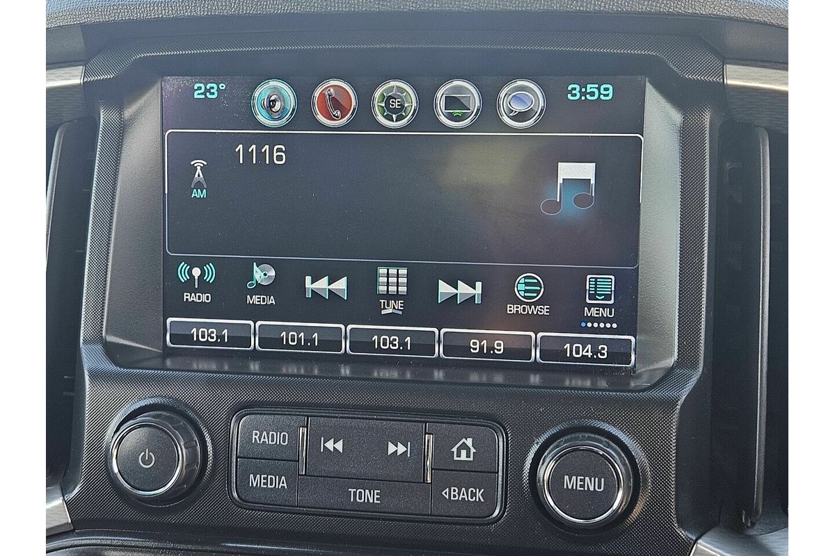 2016 Holden Colorado LTZ (4x4) RG MY17 4X4