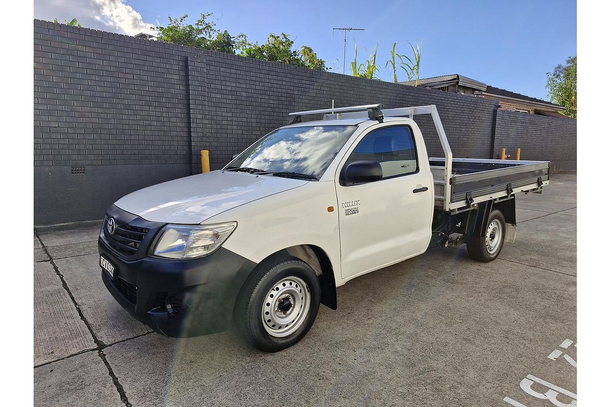 2014 Toyota Hilux Workmate TGN16R Rear Wheel Drive