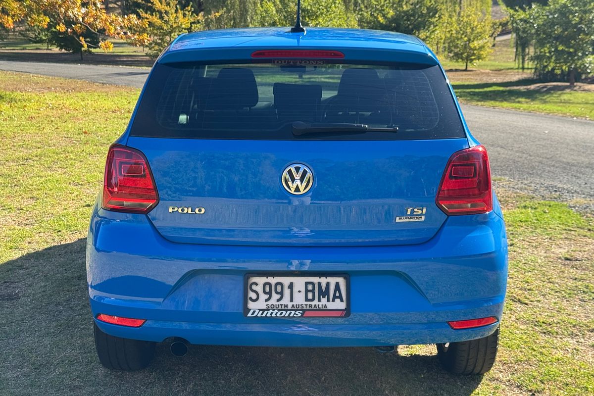 2016 Volkswagen Polo 81TSI Comfortline 6R