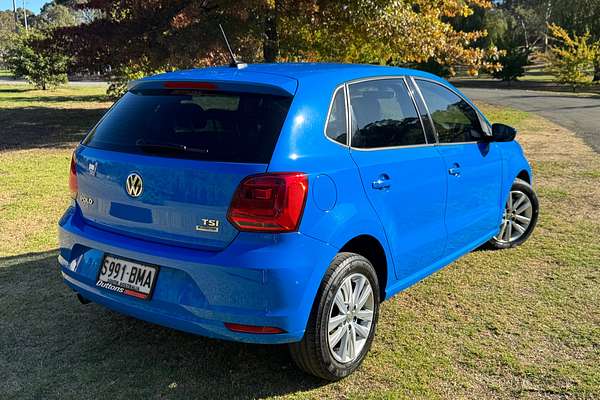 2016 Volkswagen Polo 81TSI Comfortline 6R