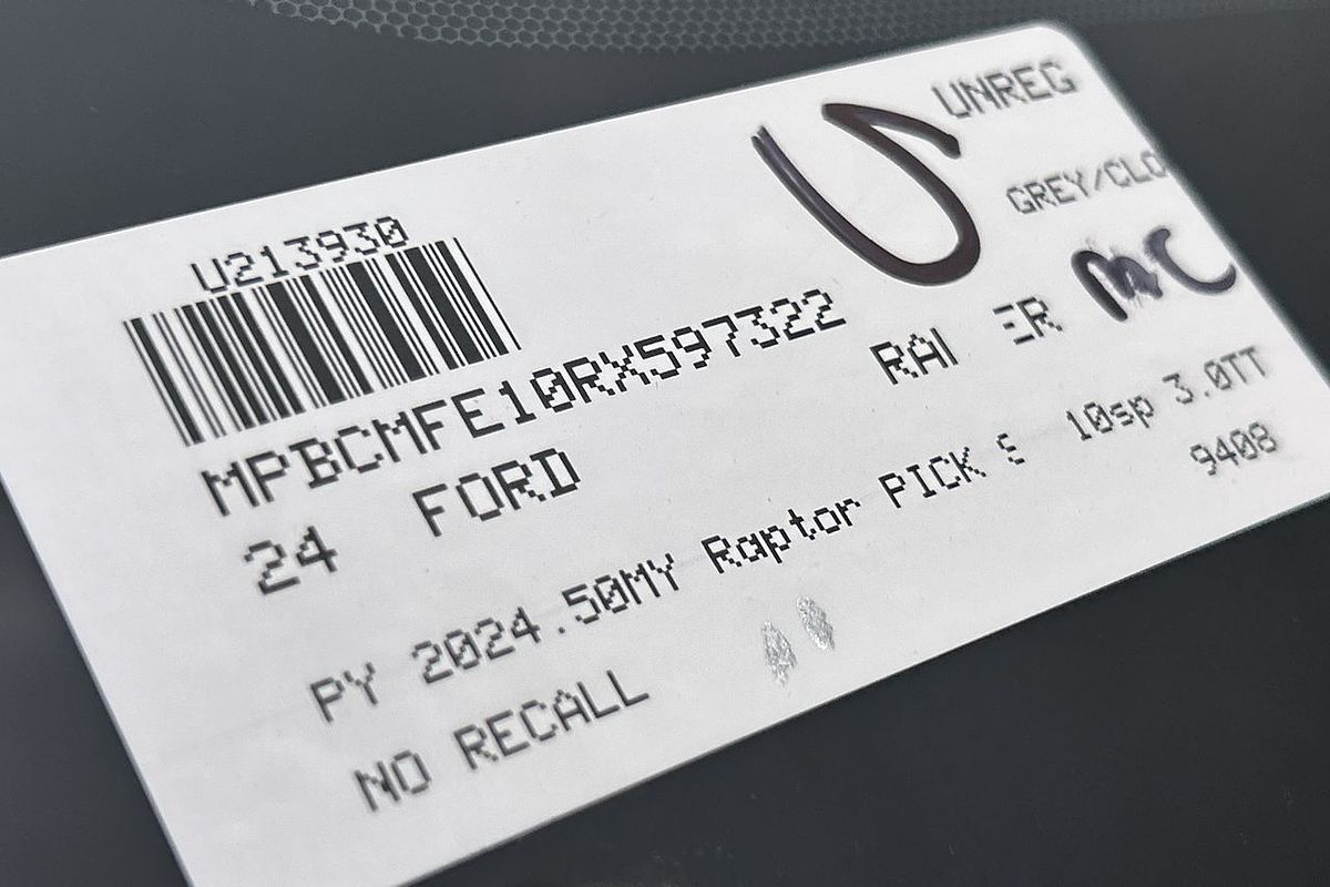 2024 Ford Ranger Raptor 4X4
