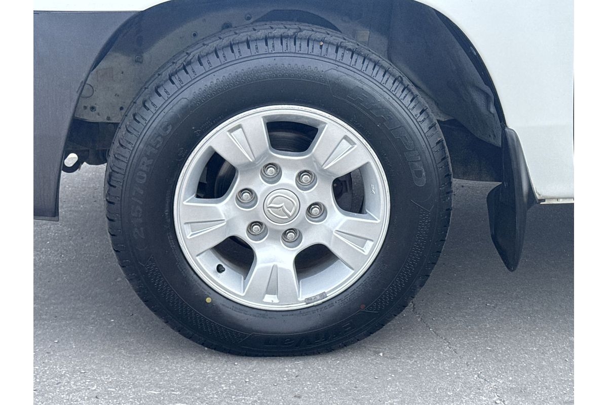 2011 Mazda BT-50 DX UN Rear Wheel Drive