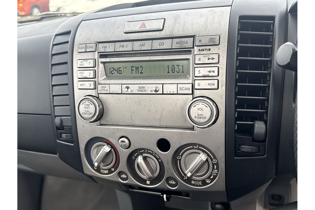 2011 Mazda BT-50 DX UN Rear Wheel Drive