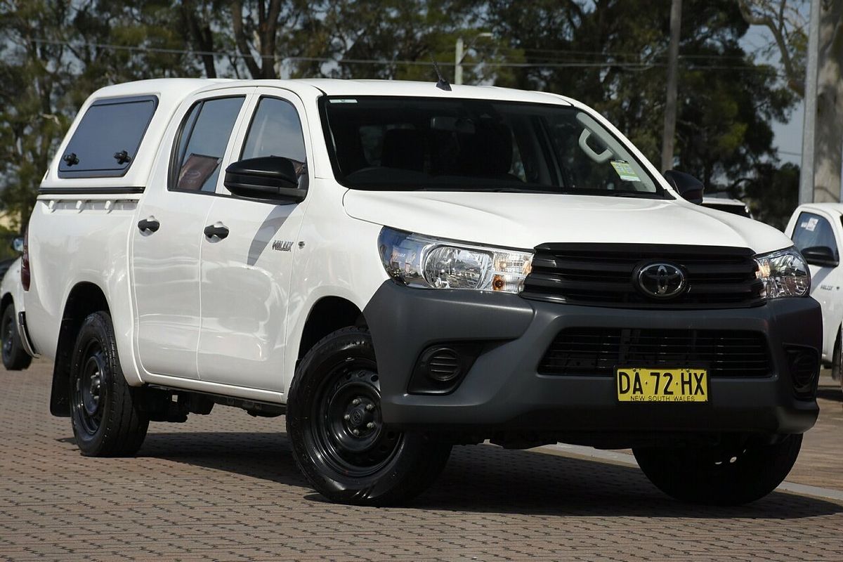 2021 Toyota Hilux Workmate TGN121R Rear Wheel Drive