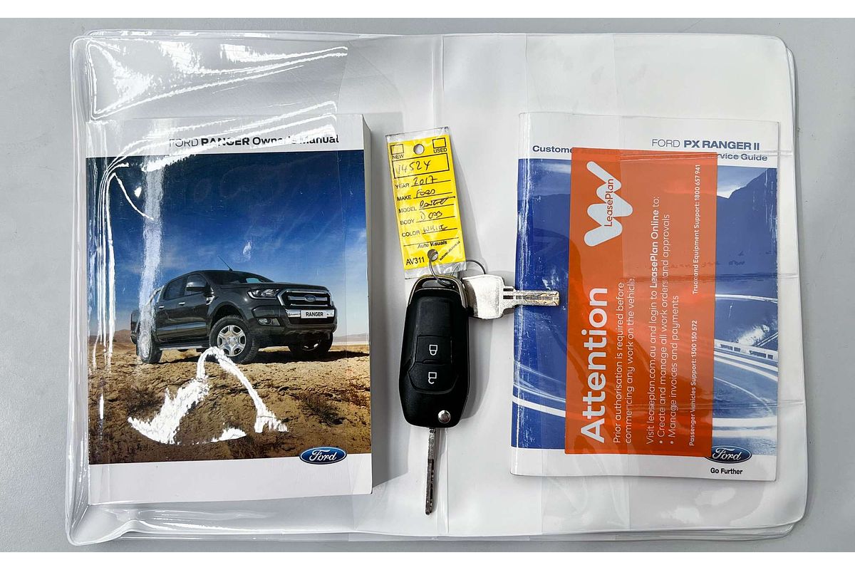 2017 Ford Ranger Wildtrak PX MkII 4X4