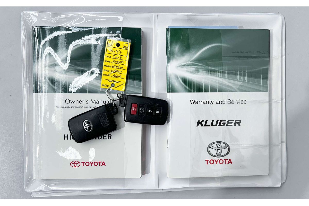 2014 Toyota Kluger Grande GSU55R