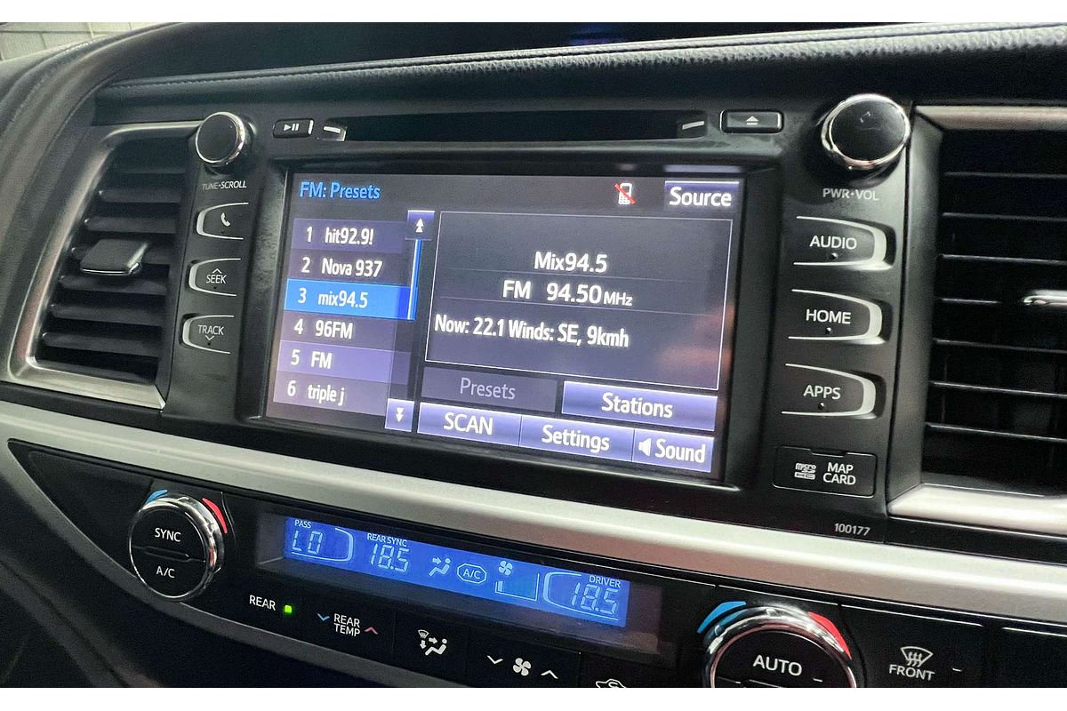 2014 Toyota Kluger Grande GSU55R
