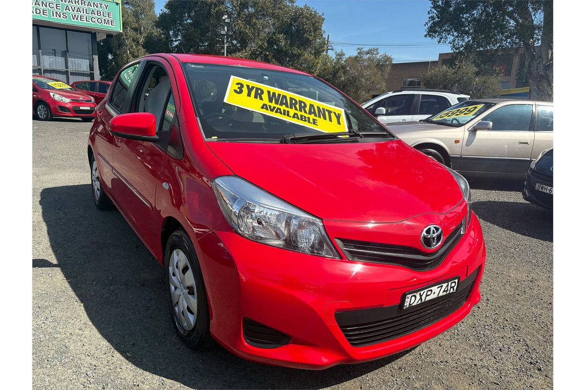 2012 Toyota Yaris YR NCP130R
