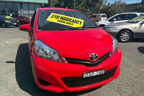 2012 Toyota Yaris YR NCP130R
