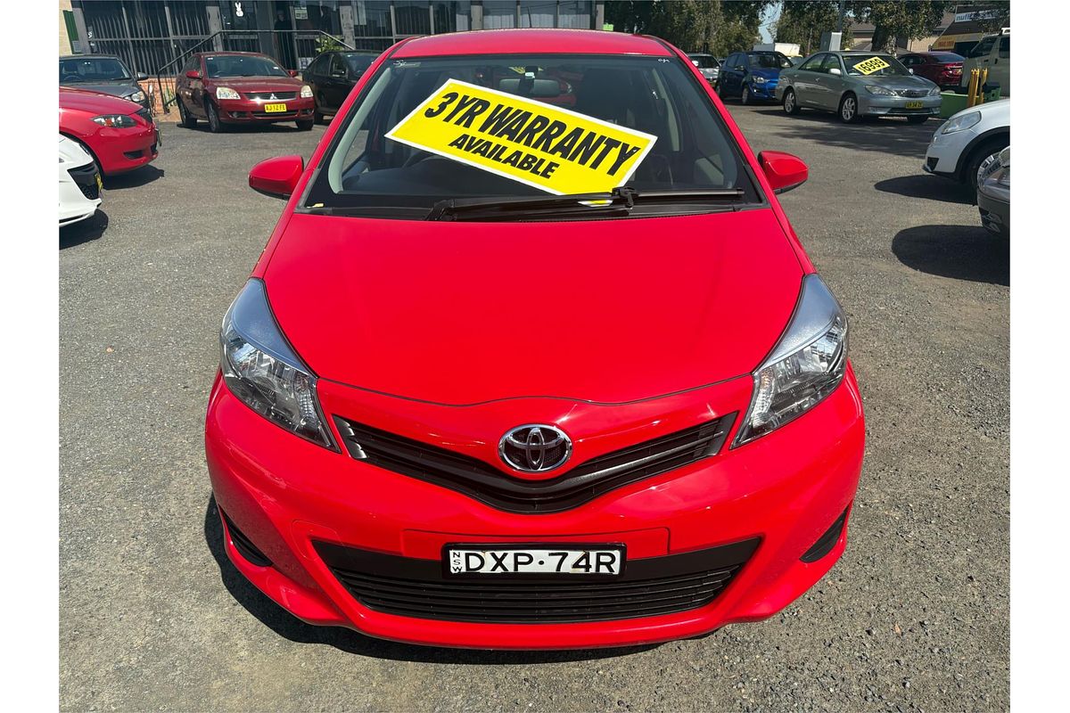 2012 Toyota Yaris YR NCP130R