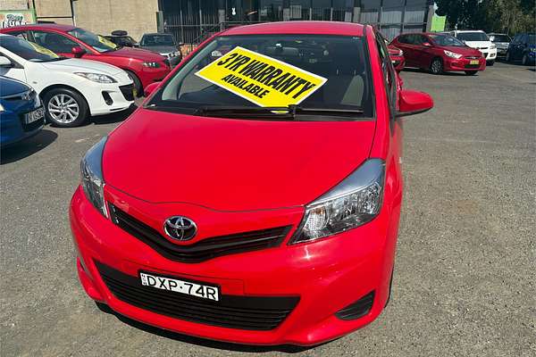 2012 Toyota Yaris YR NCP130R
