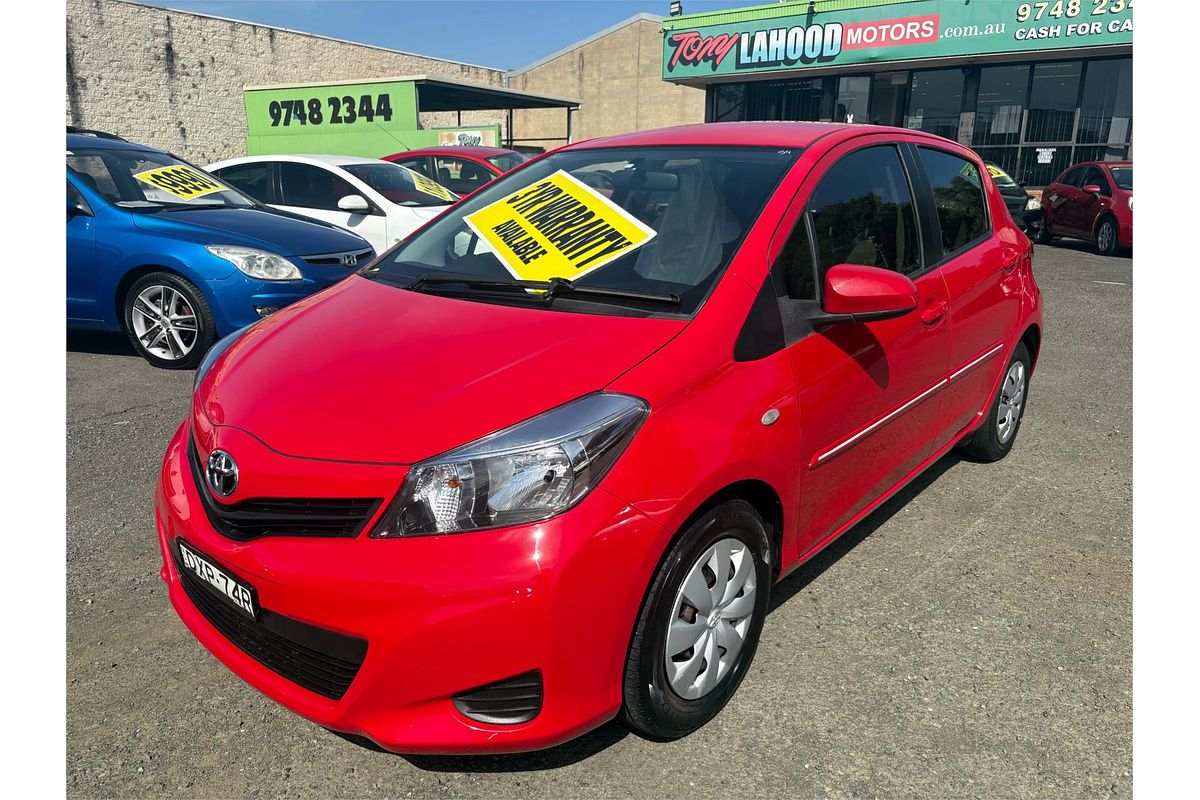 2012 Toyota Yaris YR NCP130R