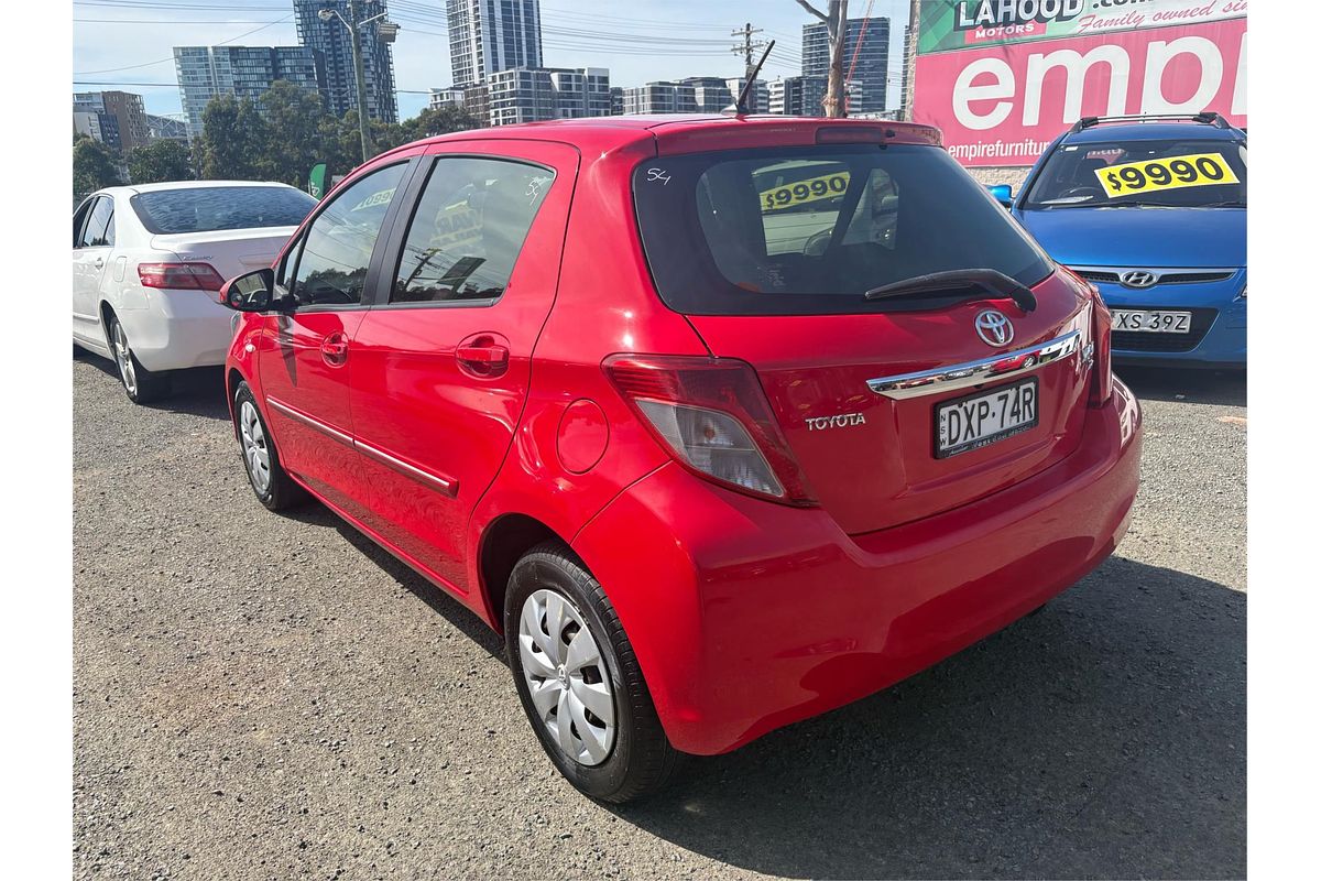 2012 Toyota Yaris YR NCP130R