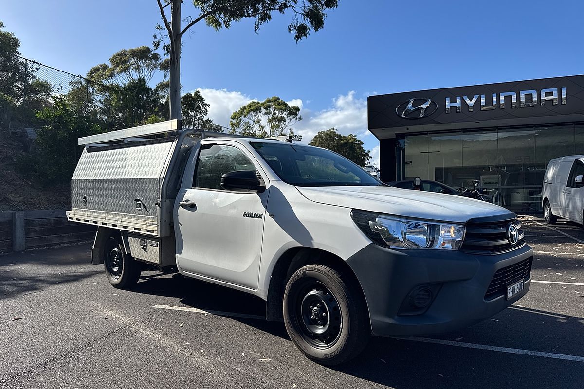 2019 Toyota Hilux Workmate TGN121R Rear Wheel Drive