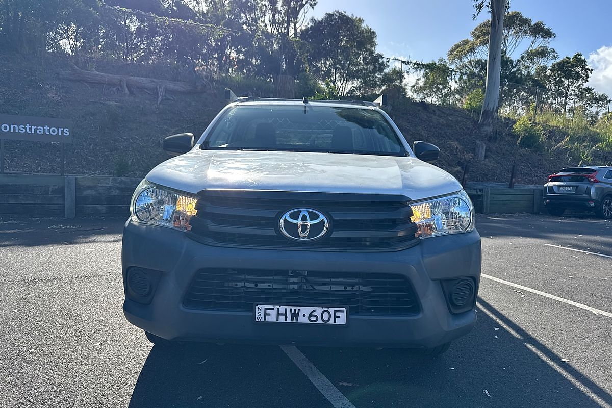 2019 Toyota Hilux Workmate TGN121R Rear Wheel Drive