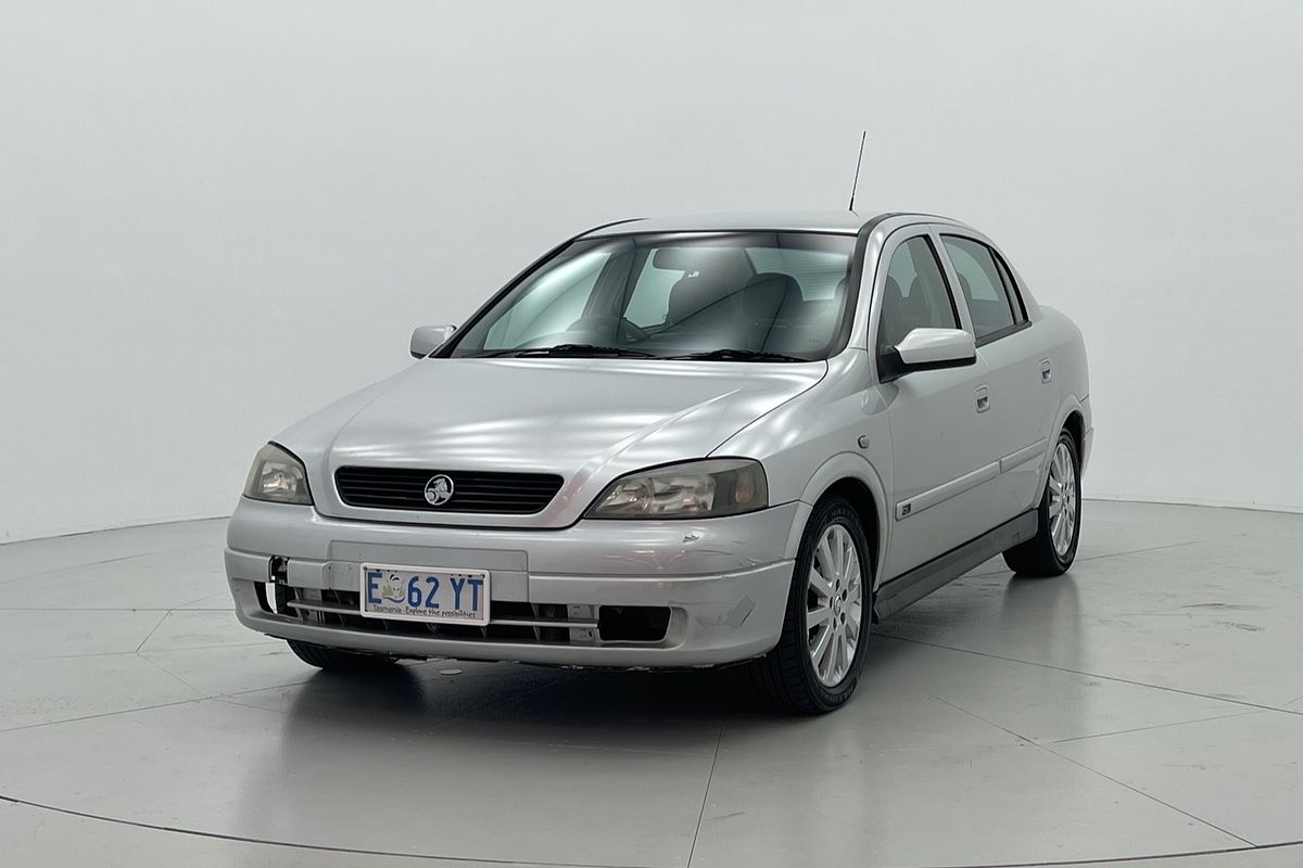 2004 HOLDEN ASTRA CDX 4 SP AUTOMATIC 4D SEDAN 4CYL 