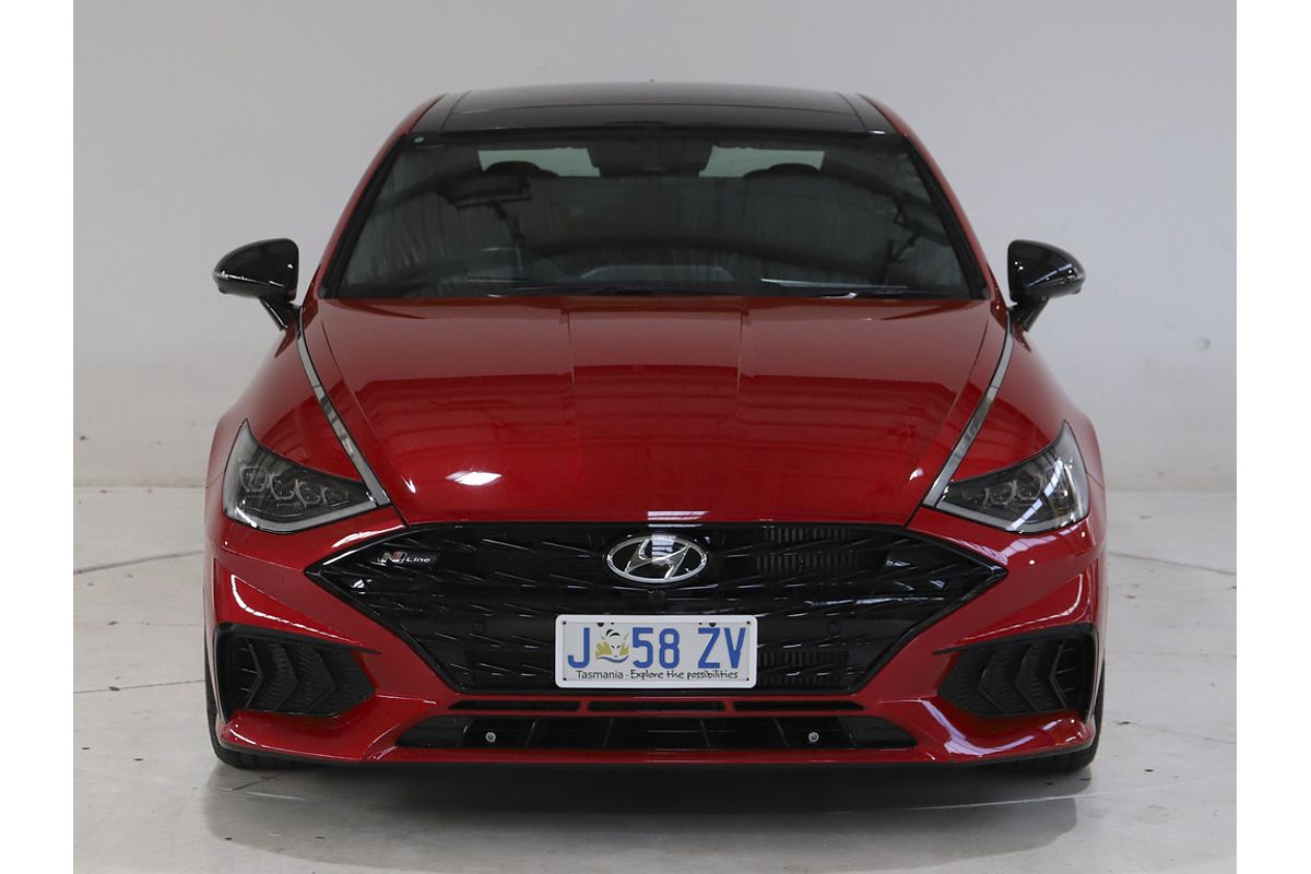 2021 HYUNDAI SONATA N LINE 8 SP AUTO DUAL CLUTCH 4D SEDAN T4 