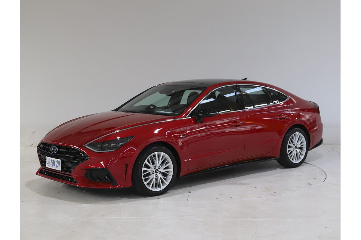 2021 HYUNDAI SONATA N LINE 8 SP AUTO DUAL CLUTCH 4D SEDAN T4 
